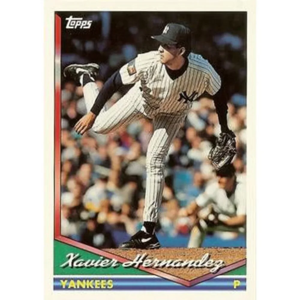 1994 Topps Traded Xavier Hernandez 83T New York Yankees